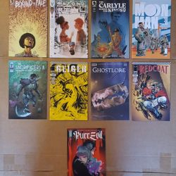 Unread Independent Comic Book Mixed Lot Of 9 Image Dark Horse Boom Comics NM