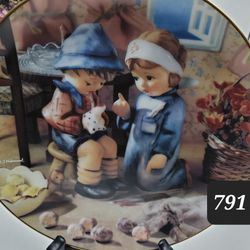 Collection Of Vintage Hummel Plates