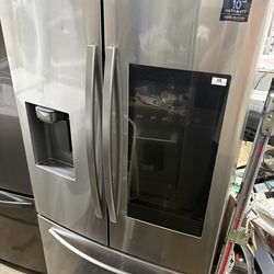 Samsung French door smart family hub stainless steel
