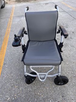 Electric Power Wheelchair with Joystick Controller