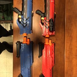 13 Nerf Rival Blaster Lot W/ Masks And Balls