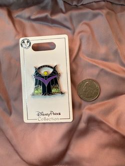 Disney Parks Collection Maleficent Enamel Pin