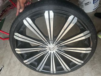 2 22” inch rims