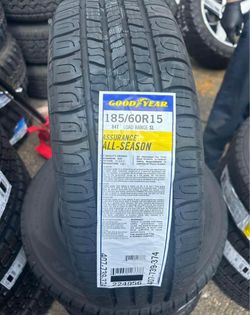 185/60R15 Goodyear A/S Set Of 4 New Tires