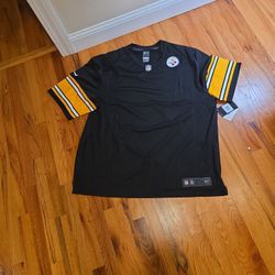 Black NIKE Pittsburgh Steelers NFL Jersey 3XL New
