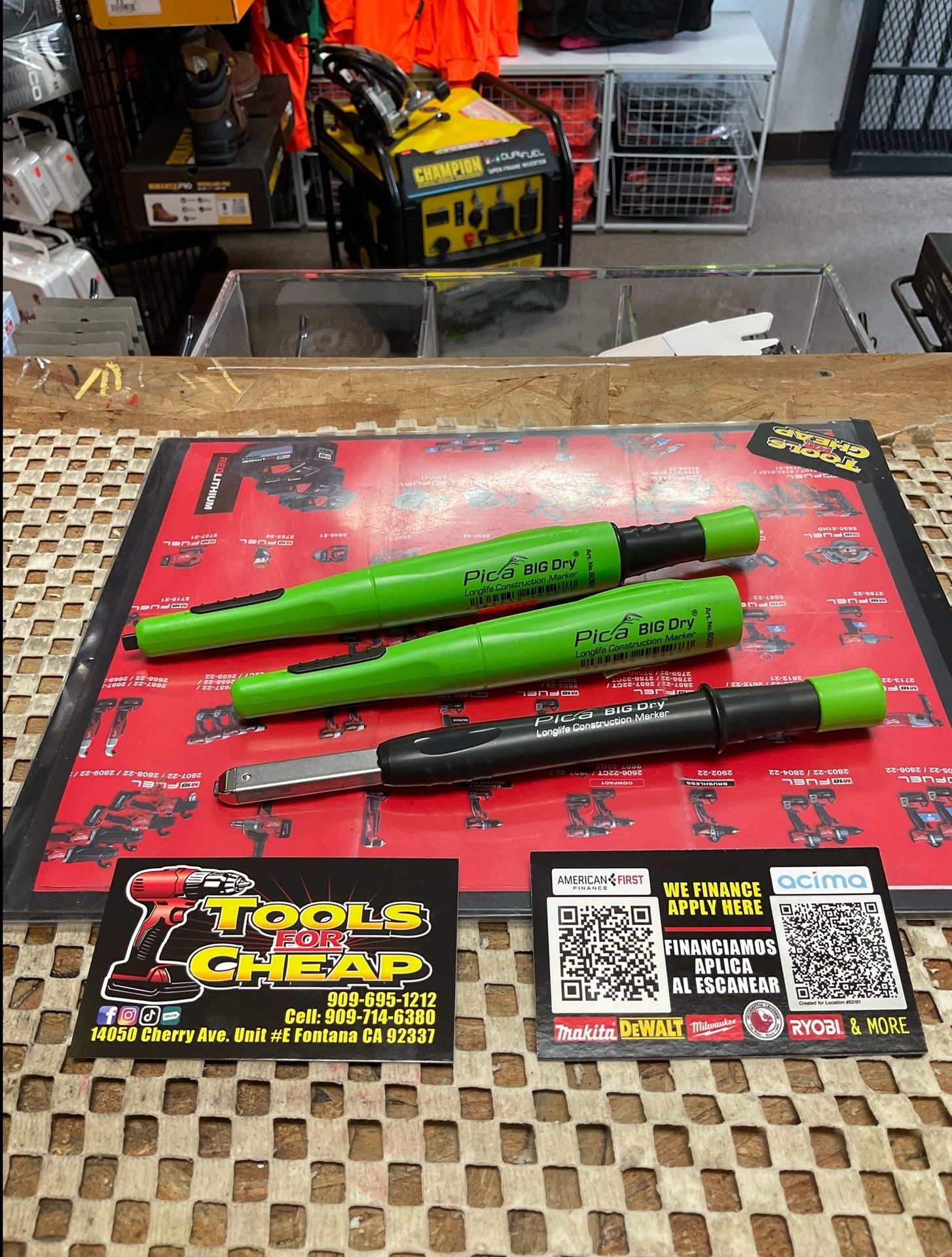 PICA BIG DRY LED PENCIL- $25 EACH