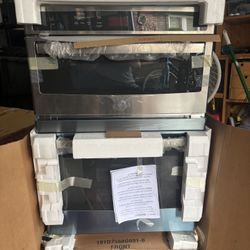 New Still In Box GE Café Series built-in combination wall oven/microwave