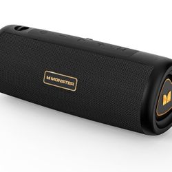 Monster S230 Portable Bluetooth Speaker, Wireless Speaker with 30W Loud Stereo Sound