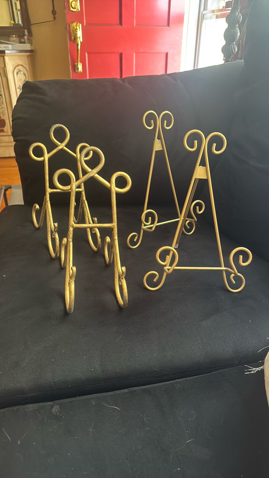 Gold Sign stands