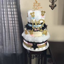 Diaper Cakes, And Diaper Wreaths 