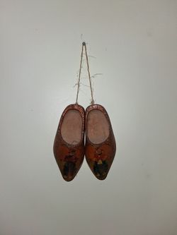 Decorative Miniature Dutch Wooden Clogs