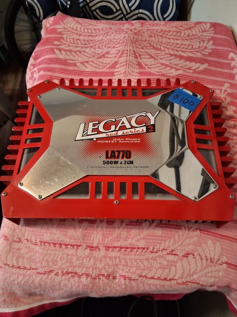 Legacy Red Series Amp LA770 500W X 2CH