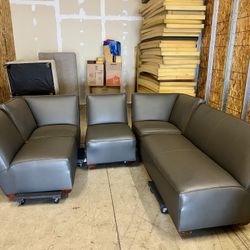 Modern Modular 5-Piece Living Room Sectional