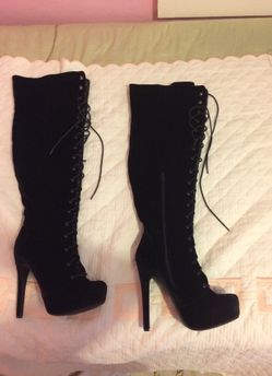 Knee high boots