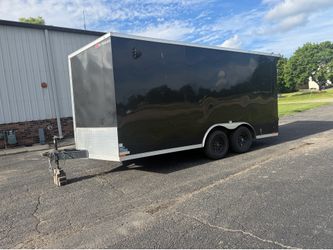 2024 RC Trailers 8.5’ x 16’ V Nose Enclosed Trailer RDLX 8.5X16TA3 10k lb Trailer