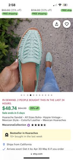 Mexican Huarache Sandles