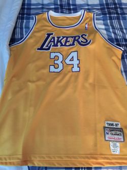 Lakers shaq jersey