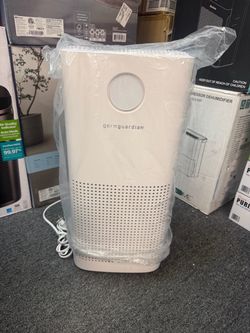 New!! GermGuardian 6-In-1 Room Air Purifier for Home, Large Rooms Up To 1905 Sq. Ft. with HEPA Air Filter, UV-C, Odor Reduction & Air Quality Monitor,
