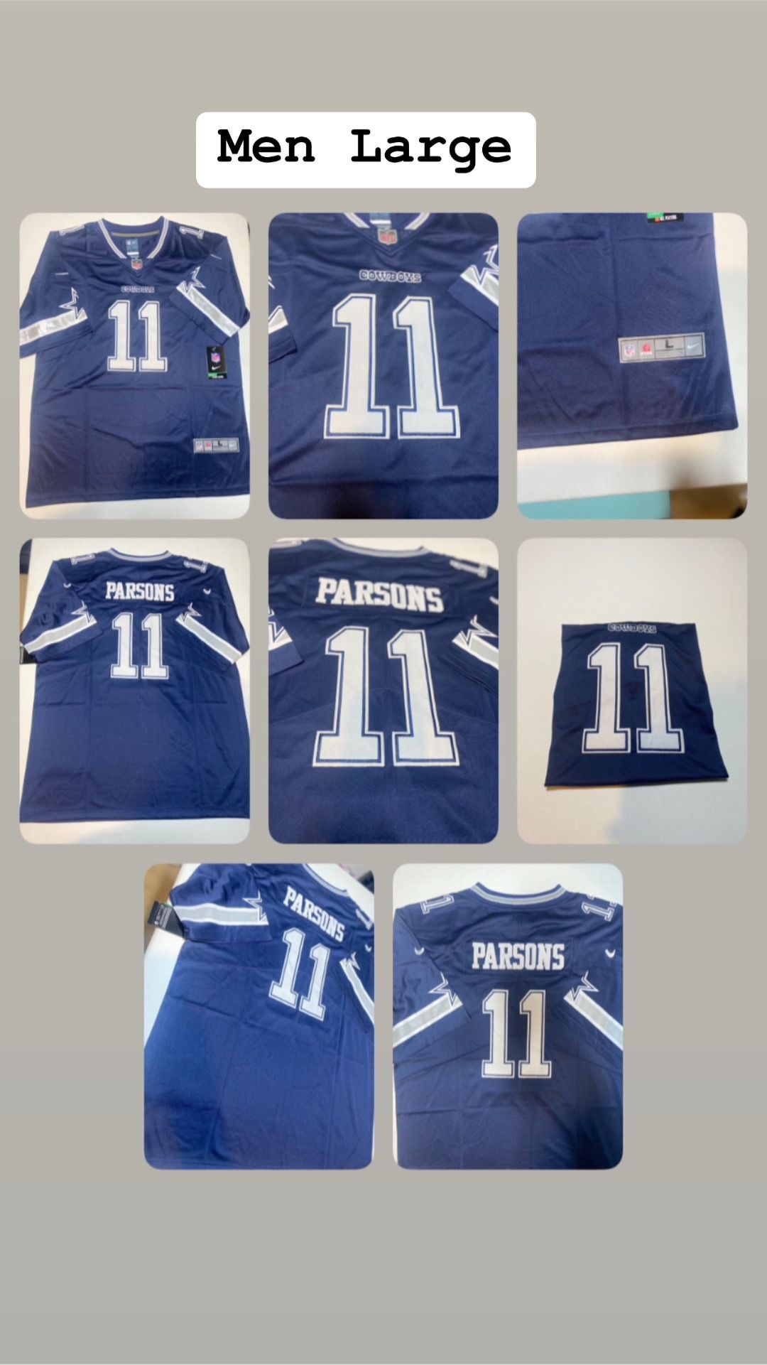 Dallas Cowboys Micah Parsons Jersey 
