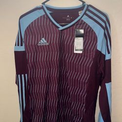 adidas soccer jersey medium size 