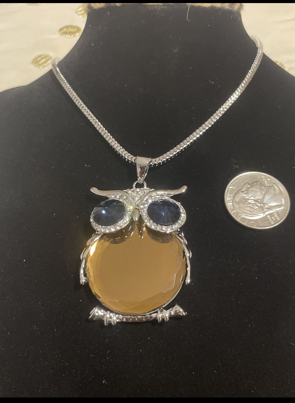 Heavy Owl Necklace