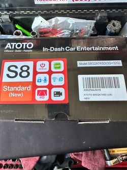 Double din Atoto S8 in dash car entertainment