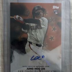 Topps 2024 Baseball Stars Jung-Hoo Lee Autograph Card