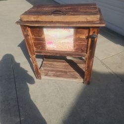 Wood Cooler Rubel  Farms IGLOO Ice.chest Inside  400  P