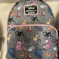 Disney Cats Loungefly Backpack New