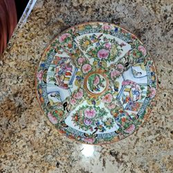 Hand Made Chinese Plate 