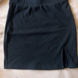 Black Mini Skirt 