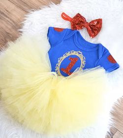 New Snow White TUTU set