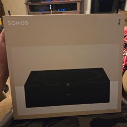 Sonos Amp Gen 2 250W 2.1‑Channel Amplifier – Black (AMPG1US1BLK)