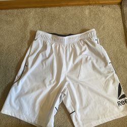 Reebok White Shorts