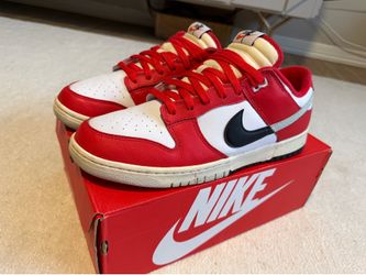 🔴⚫️⚪️ Nike Dunk Low ‘Split - Chicago’ ⚪️⚫️🔴
