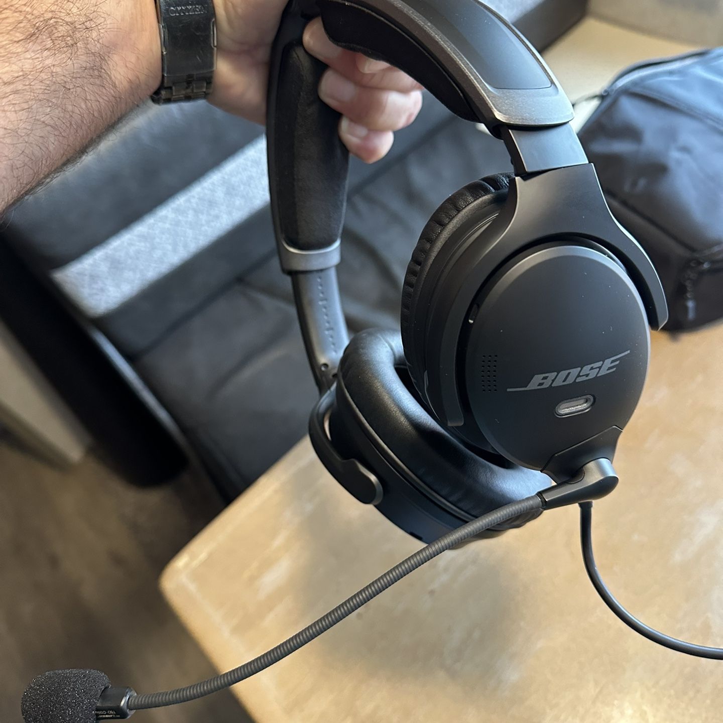 Bose A30 Aviator Headset With Bluetooth. 