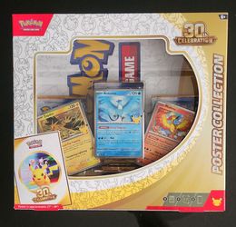 30th poster collection pokemon