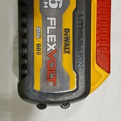 DEWALT 6AH FLEXVOLT BATTERY 