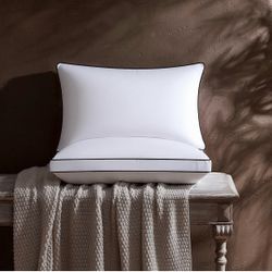 Brand New Feather Down Pillows Queen Size Set of 2 Pack