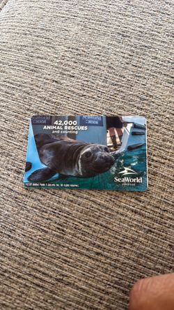SeaWorld hollowscream ticket