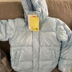 Girl Puffer Jacket Size M 8