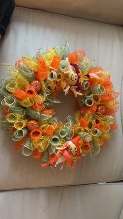 Customizable fall wreaths