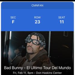 Bad Bunny Tickets 