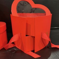 Popup Heart Flower Box 