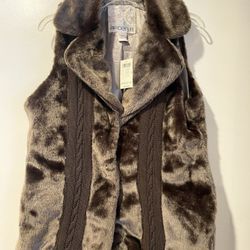 Arden B. Faux Fur Vest