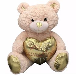 Animal Adventure You Are My Sunshine Pink Teddy Bear Plush Valentines Day 2017
