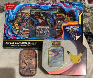 3 30th GRENINJA SEALED ITEMS