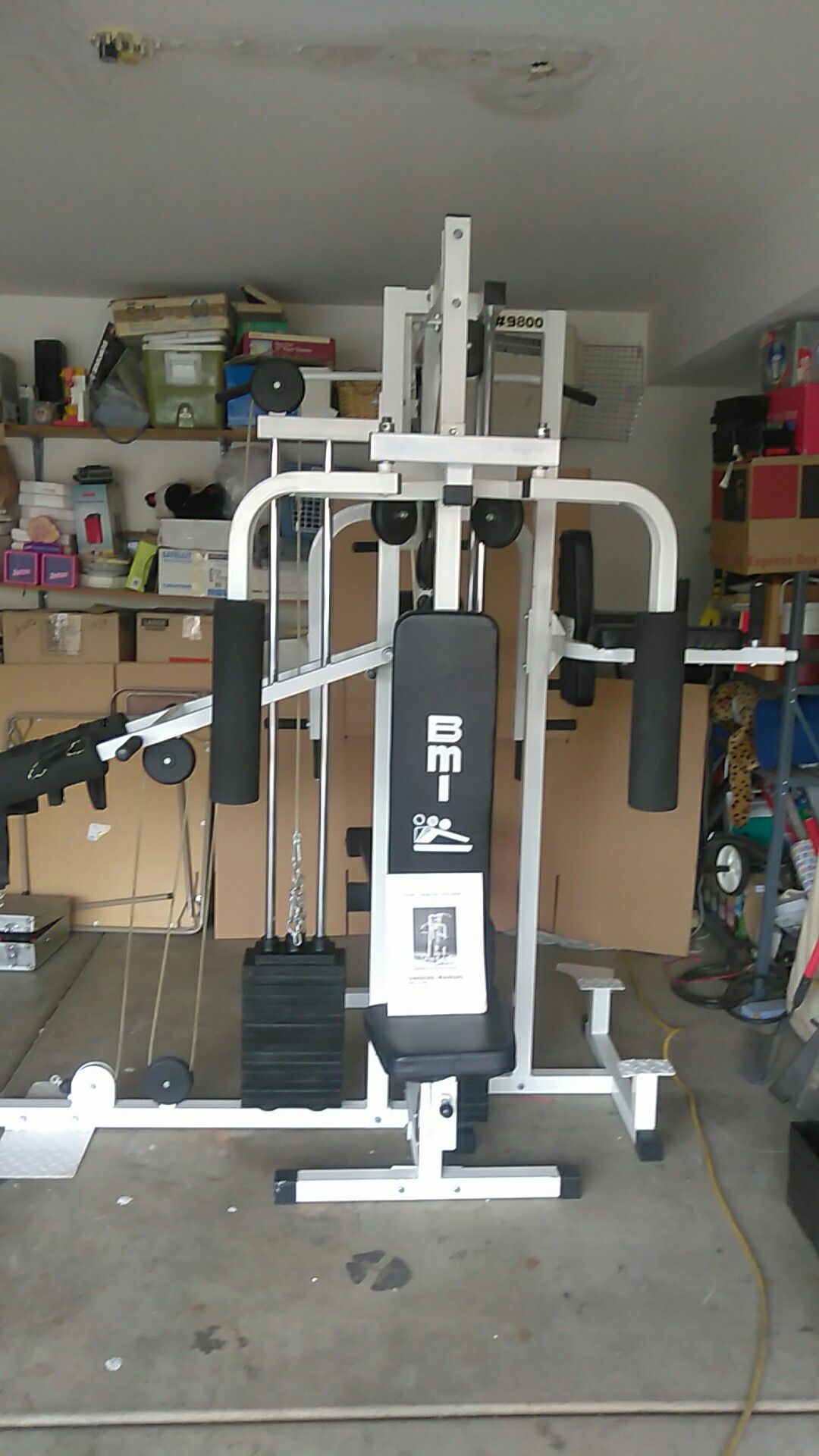 Bmi home exercise machine #9800