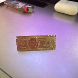 14k Real Gold Two Finger Ring Semi-solid 