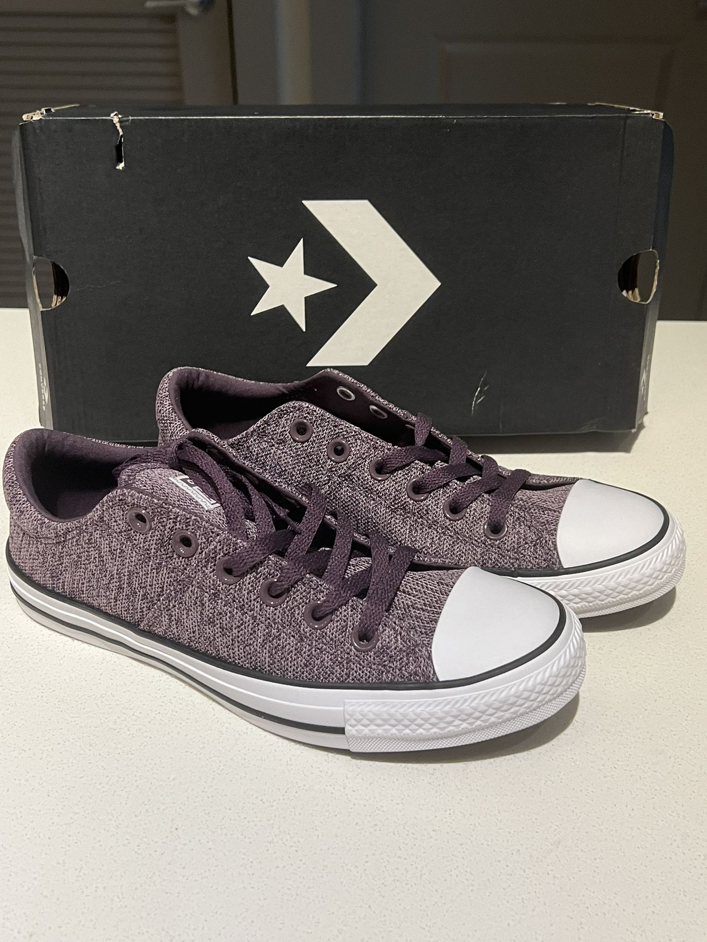 Converse All Star Madison OX Violet Dust/Dusk Purple Shoes Womens Size 9 NIB
